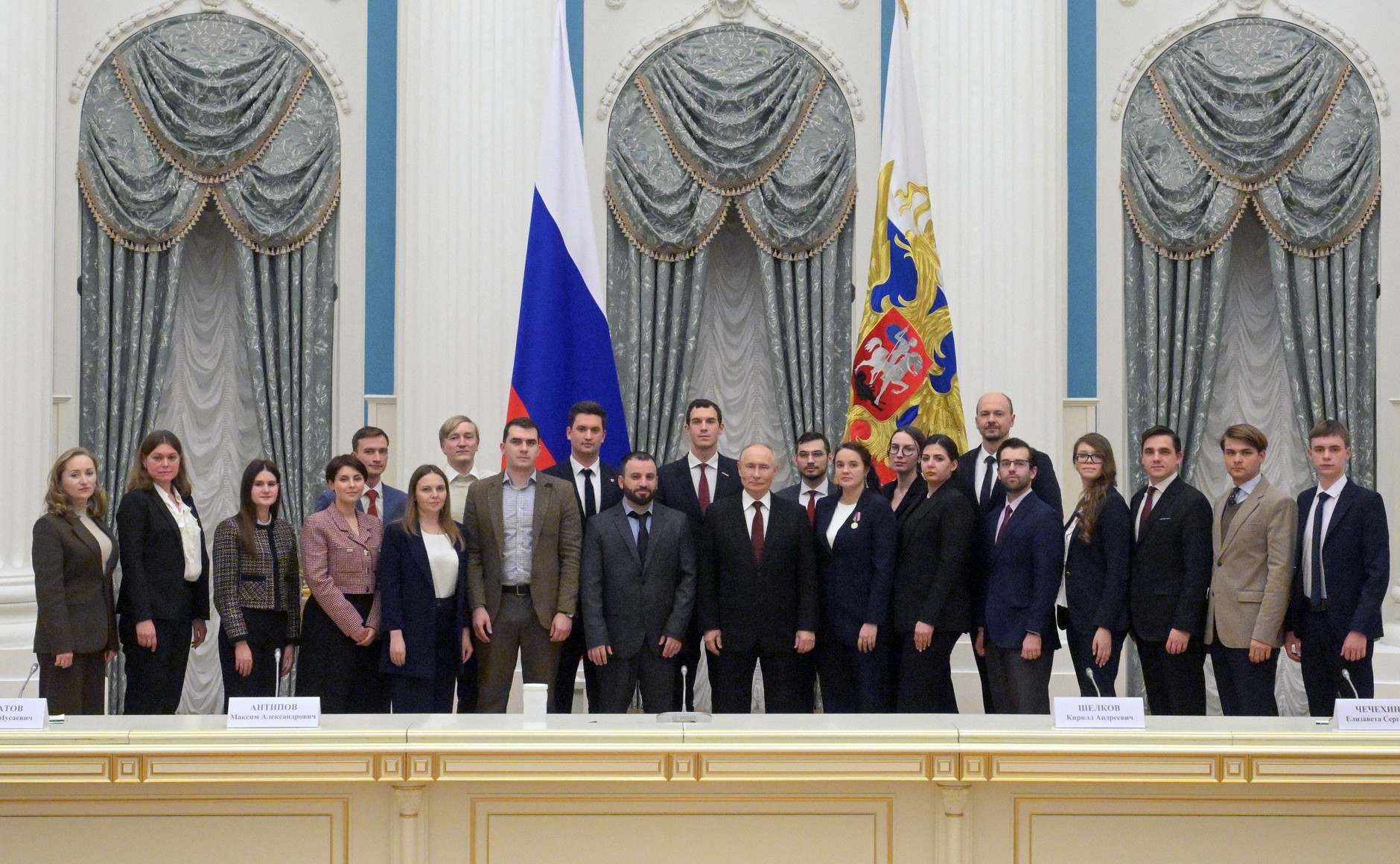 Молодые ученые «Росатома» в рамках КМУ встретились с Президентом России