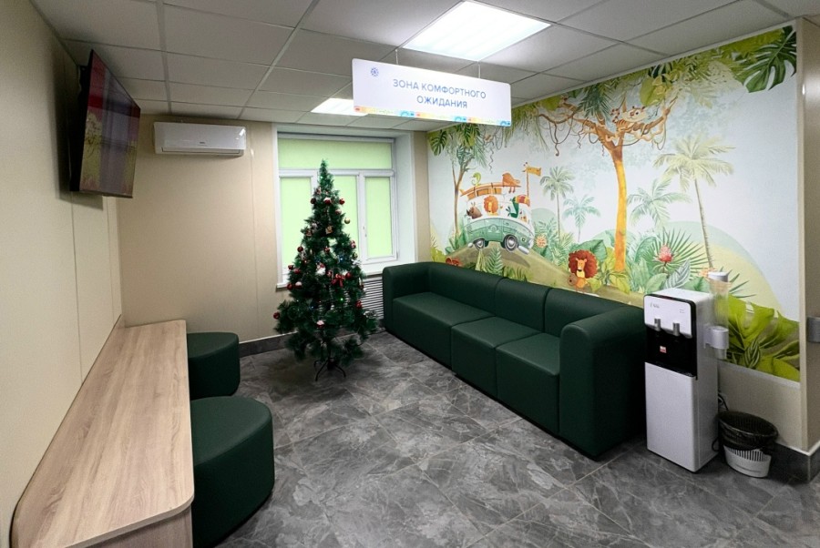 Для здоровья и комфорта детей: в Димитровграде при поддержке «Росатома» обновили еще одну поликлинику